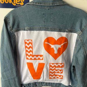 University of Texas - Austin Jean Jacket - Size L